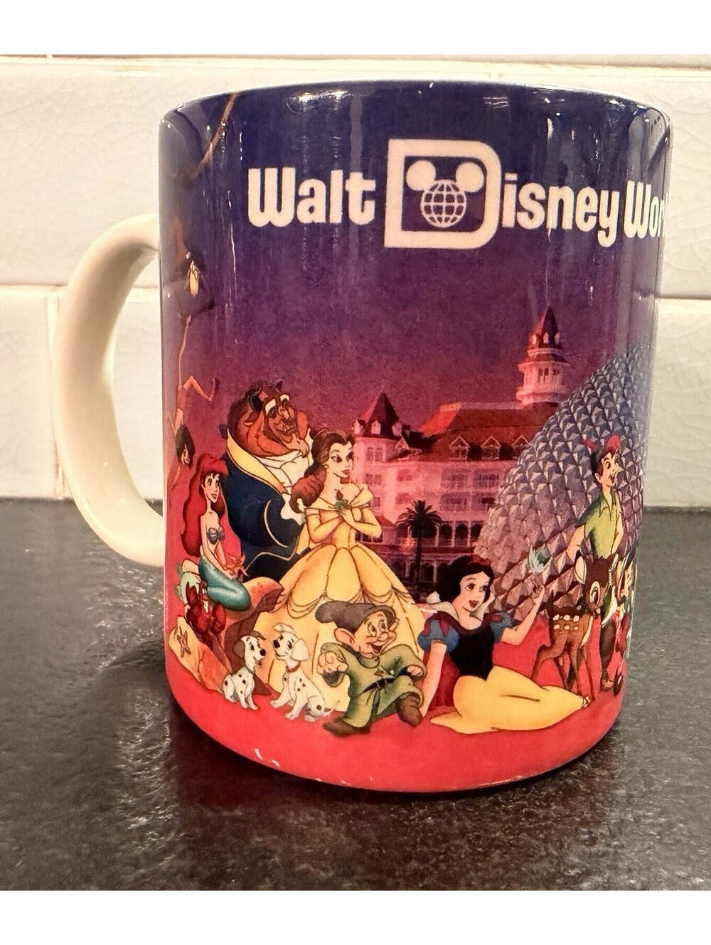 Vintage Collectible Walt Disney World Coffee Mug 1990's